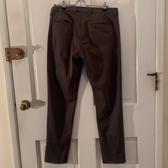 Ministry of Supply chinos. Gray. 32” waist. Inseam hemmed to 30” - Picture 2 of 4